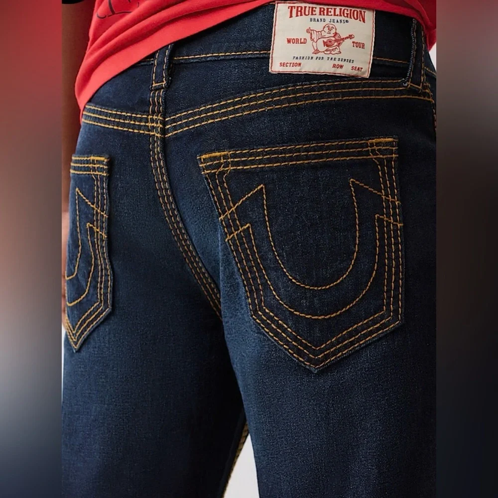 True Religion men’s Rocco Big T skinny jeans